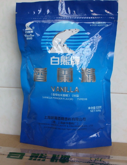 Hot Selling Factory Supply Food Grade Flavoring Polar Bear Vanilla Powder Vanilin