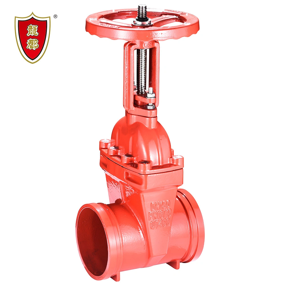 Ductile Cast Iron DN50 2'' Quarter Turn 90 Degrees Butterfly Valve for Pipe System