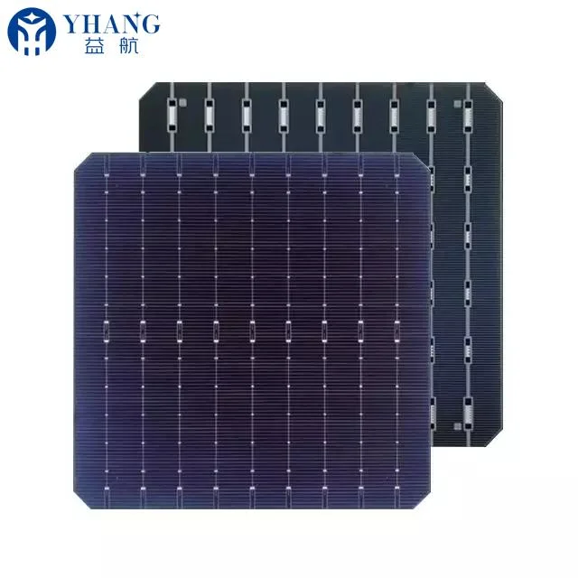 Mono-Photovoltaik-Silizium 22,6% Solarpanel 9bb 166mm Silizium Wafer Solarzelle