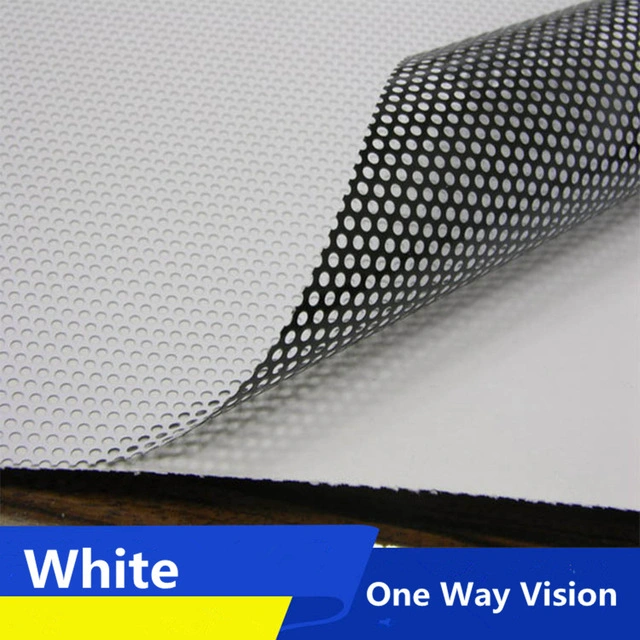 PVC Perforated Vinyl Sticker Printing Window Graphic Film