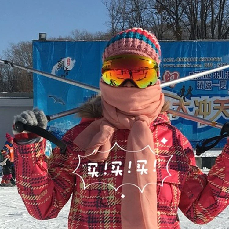 2019 Venta caliente anti niebla Photochromatic UV Gran lente Visual al por mayor gafas de esquí personalizado