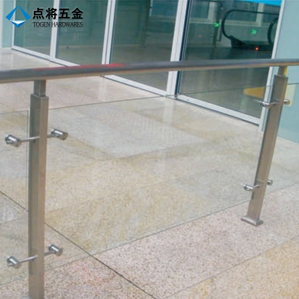 SUS304 SUS316 Stainless Steel Glass Balustrade Post