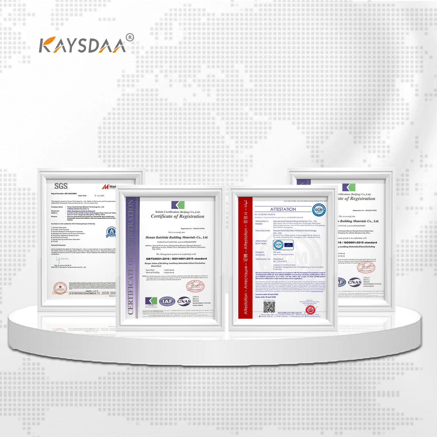 Kms-3001 Ms Polymer Adhesive with RTV Structural Bonding of Neutral