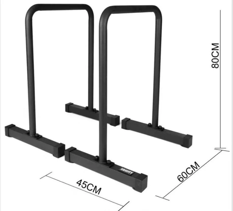 Precio de fábrica ejercicio físico músculo Acero Metal Tipo S asa Soportes de barra de empuje Parallettes