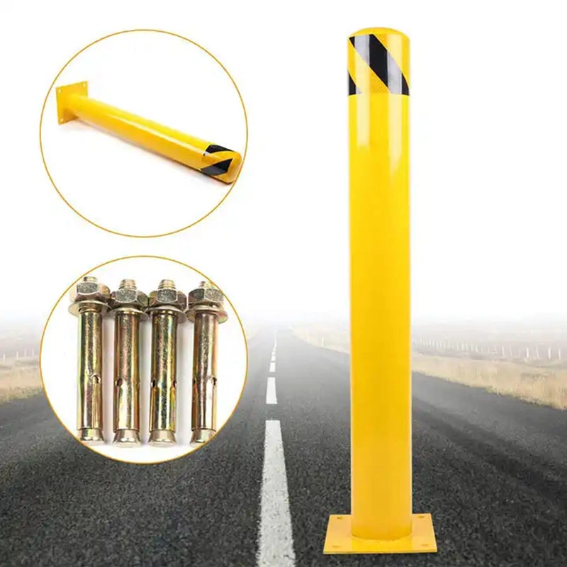 Heavy Duty de alta resistencia de acero inoxidable pilonas de Seguridad Vial