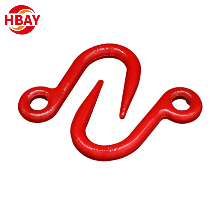 Customized One Ton Painted Color G80 Steel Pipe Lifting Hook