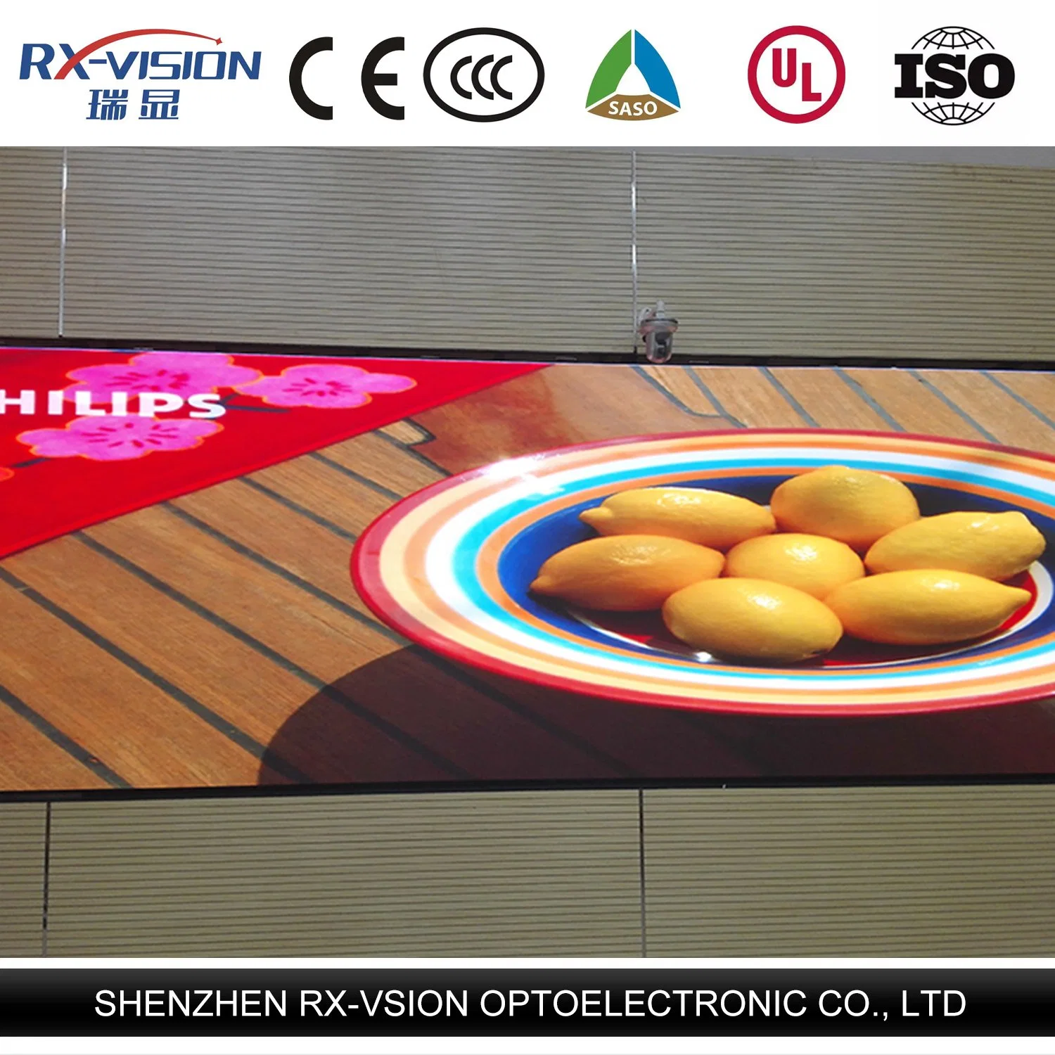 Indoor HD Advertising Media P3.91 SMD Indoor LED TV Display