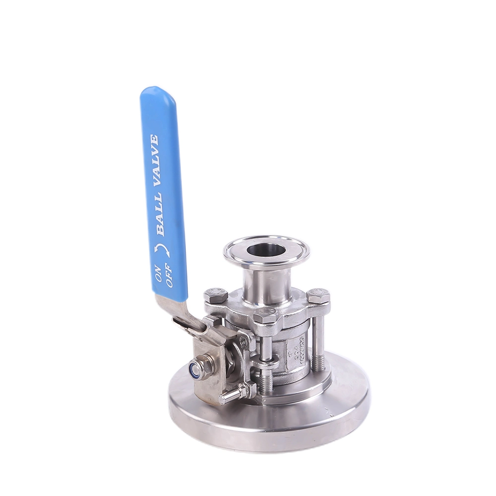 Sanitary Stainless Steel SS304 Tank Bottom Ball Valve for Food and Beverage