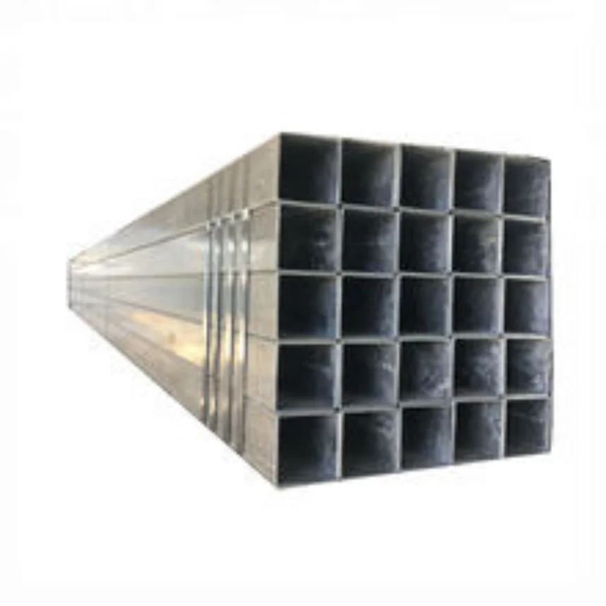 Q235 High quality/High cost performance Building Material Iron Tube Hot Dipped Galvanized Square Rectangular Steel Pipe