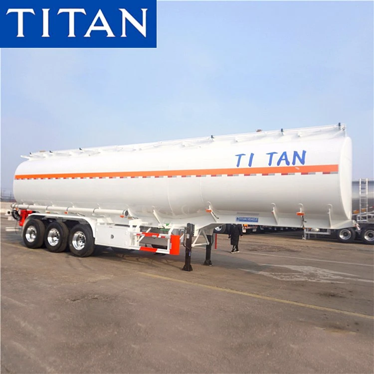 50 Cbm Oil Ttank Trailer Oil Tanker Trailer Fuel Tanker Trailer Stainless Steel Truck Milk Tank