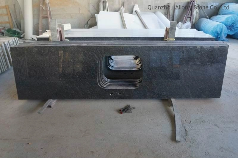 Original Factory Supply Natural Stone Laminated Edge Granite Countertop Kitchen Counter