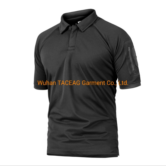 Tactical Multicolor Black Polo Shirt Summer Outdoor Sports