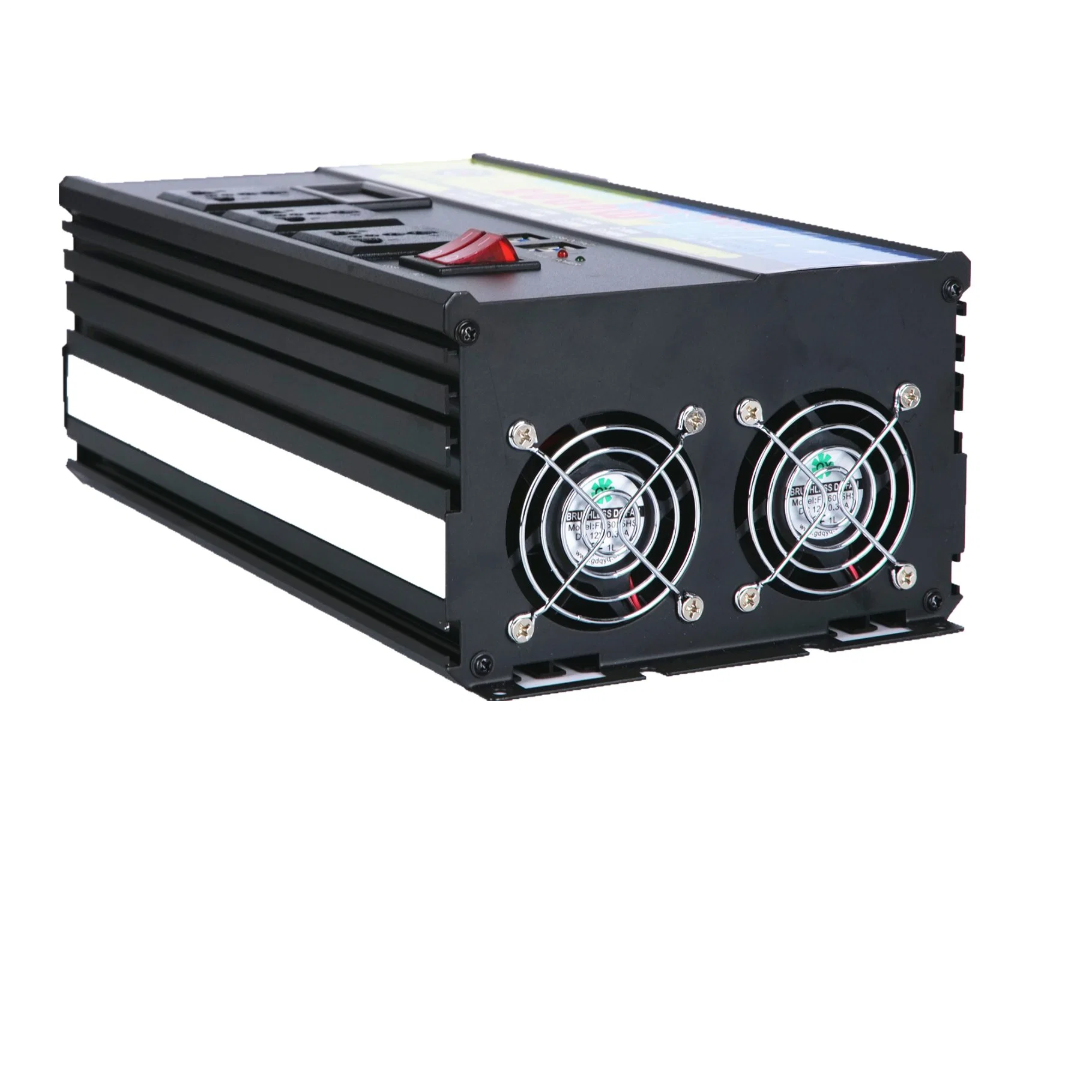 New Arrival 2000W power inverter dc 12v to ac 220v big capability modified sine wave inverter with three AC output sockets