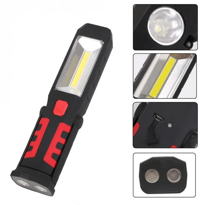 COB LED Magnetic Work Light Car Garage Mechanic Home Rechargeable Torch Lamp