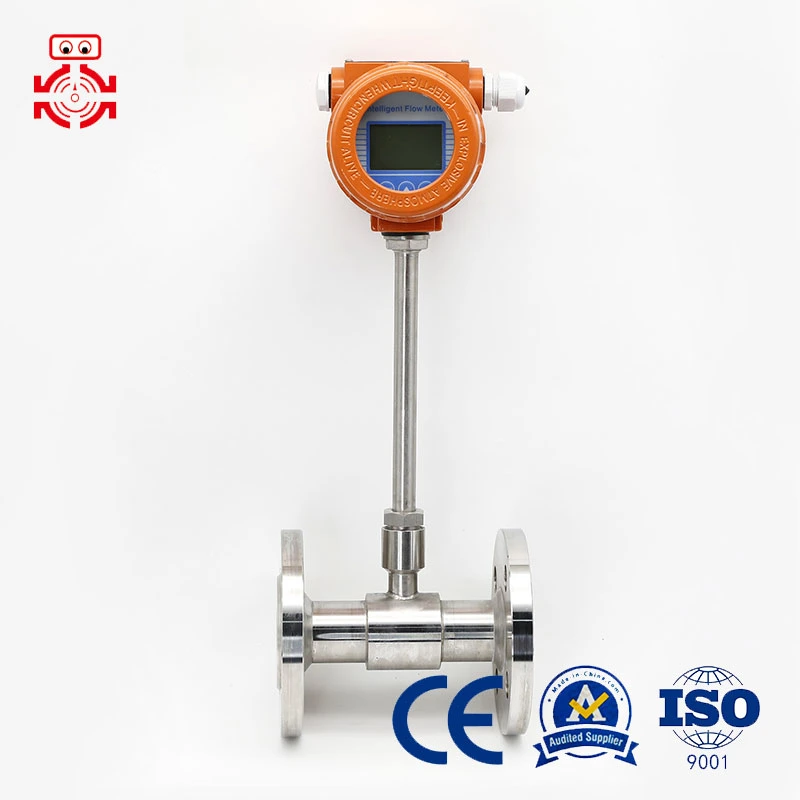 Thermal Gas Mass Flowmeter Pulse, 4-20mA Output, RS-485 Wireless Remote Transmission