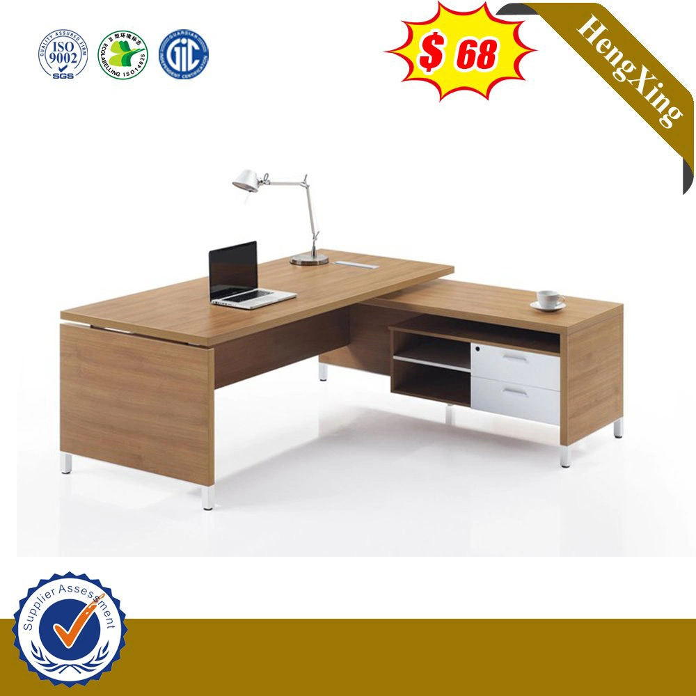 Modern Best Price Executive Manager L Shape Office Desk with Filing Cabinet (HX-ND5035)