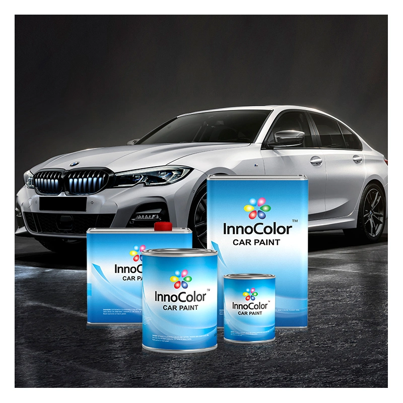 Innocolor Auto Body Car Paint 1K Basecoat Pearl Colors Crystal Coating Automotive Spray Metallic Silver Car Paint