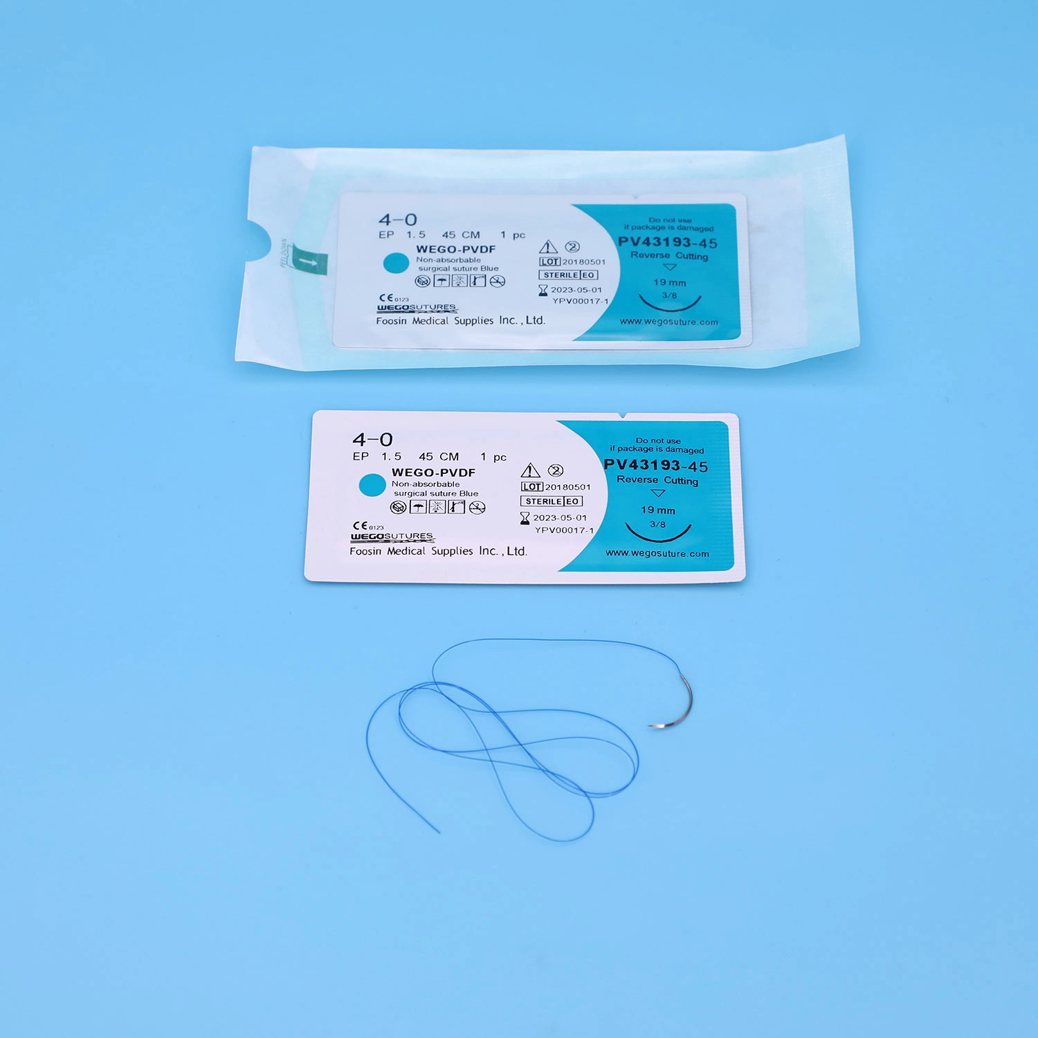 Non-Absorable PVDF Sutures for Cardiovascular Surgery