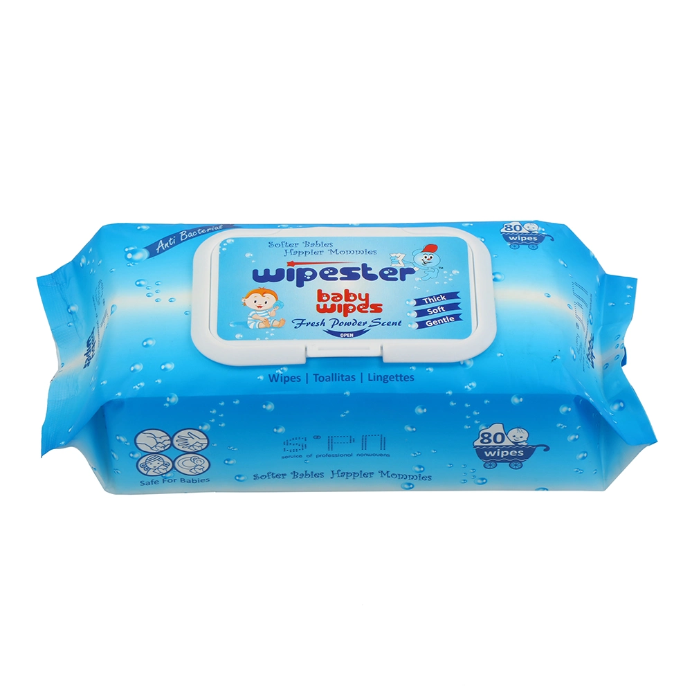 Special Nonwovens Super Soft Pure Water 100% Degradable Disinfect Soft Preferred Baby Bamboo Fiber Disinfection Wet Wipe