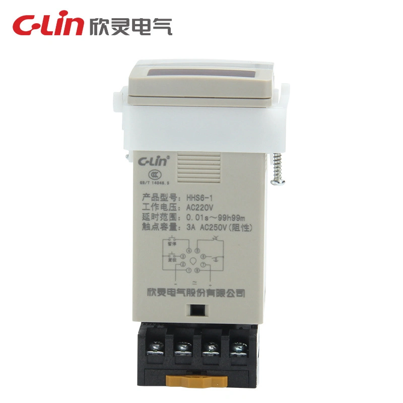 Hhs6-1 LED Display Time Delay Relay with on-Delay Operation