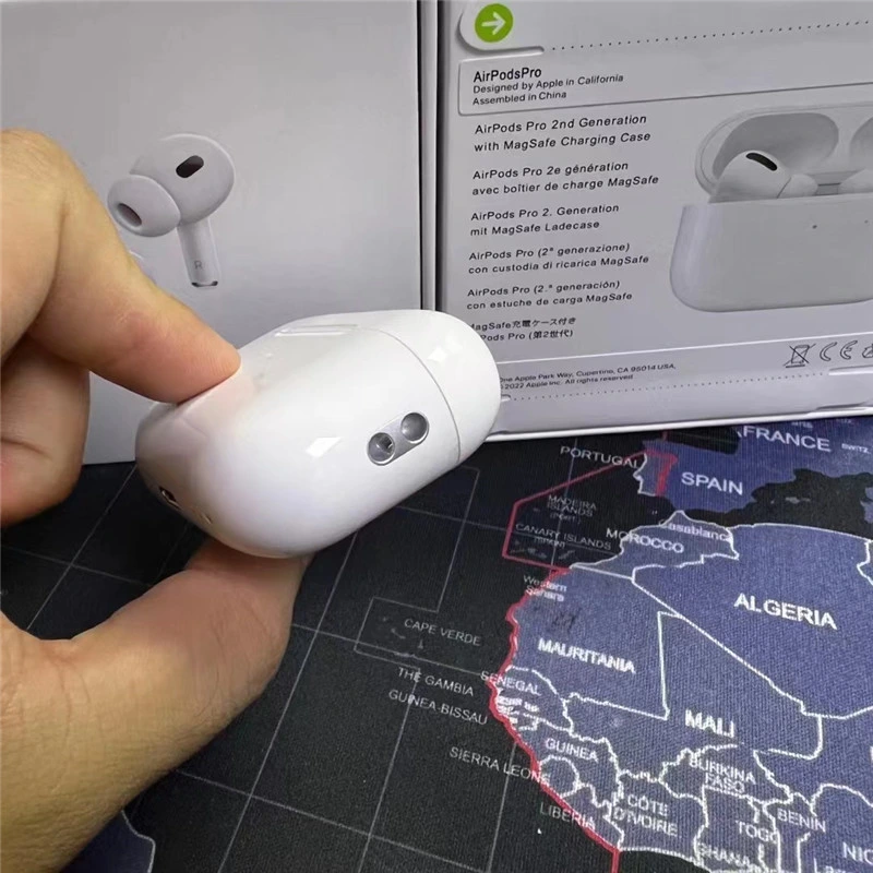 Grossiste de haute qualité 1:1 Étui pour écouteurs sans fil Bluetooth pour Airpods 2 3 PRO 2 Max Casque sans fil Bluetooth Écouteurs GPS Localisation Casque