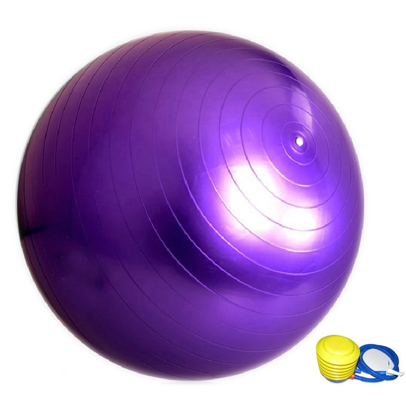 Eco Friendly Customized Color Inflatable PVC Exercise Stability Yoga Balance Ball