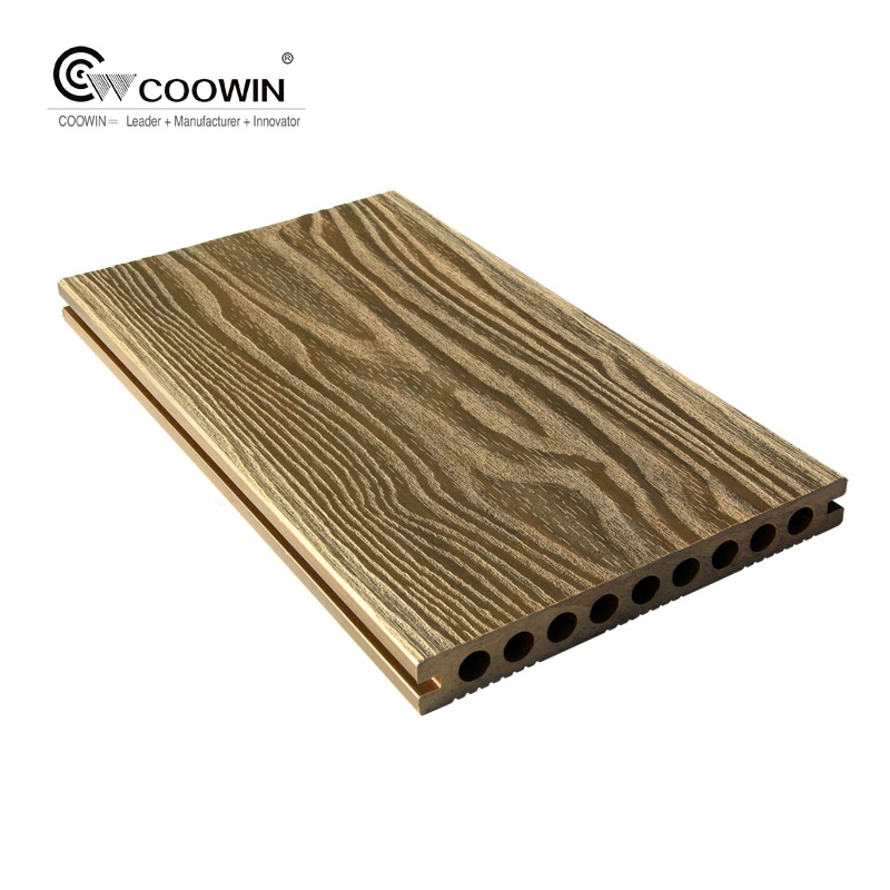 3D Deep Wood Grain Decking Outdoor Terrace Paving Solid Board