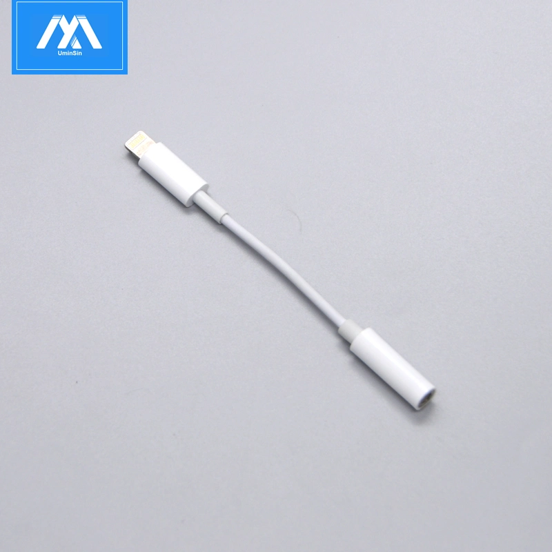 Lossless Sound Quality Headphone Adaptor for iPhone 7 8 X Aux Audio Adapter for Lightning to 3.5mm Adapter Headphone Jack Cable