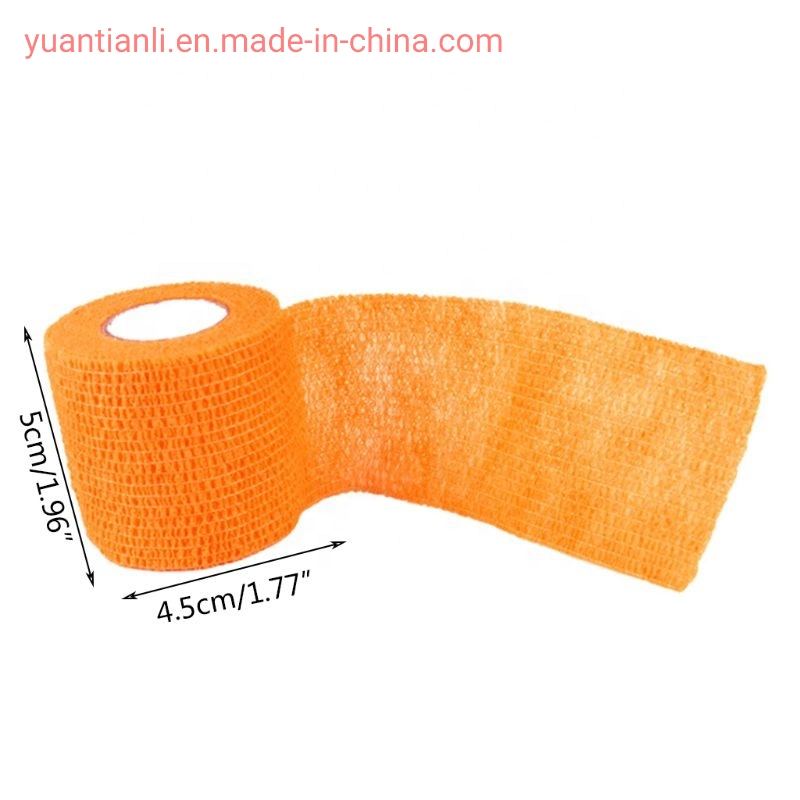 High quality/High cost performance Elastic Self Adhesive Bandage/Cohesive Bandage Latex Free Vet Wrap