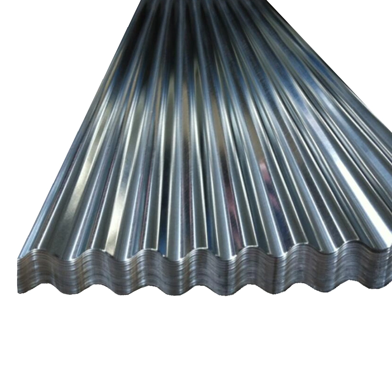 High quality/High cost performance Galvanized Corrugated Metal Rib Steel Color Plate Sheet for Roofing Wall in Stock