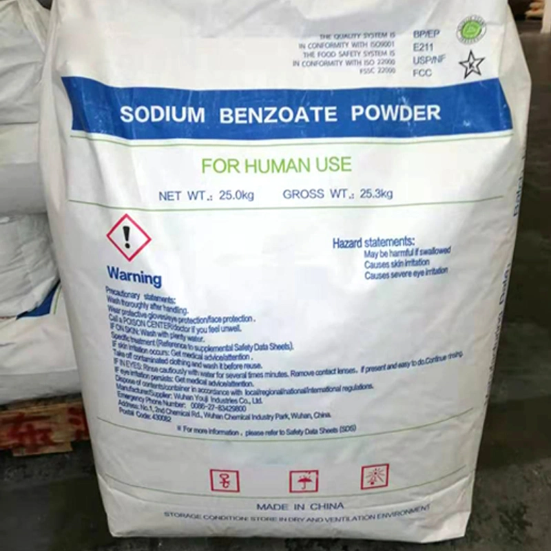 Bons avantages sur la peau de benzoate de sodium