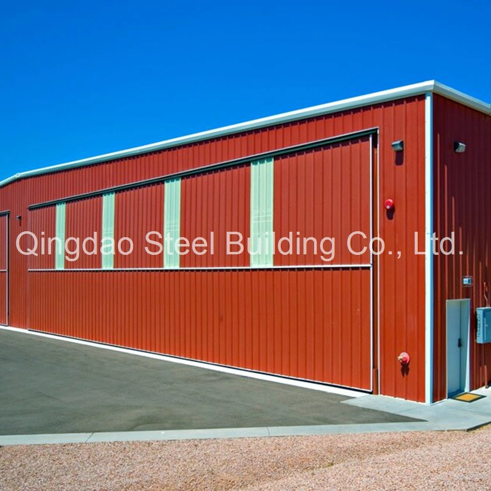 Prefabricated Steel Structure Aircraft Hangar Commercial Steel Warehouse Building Kits