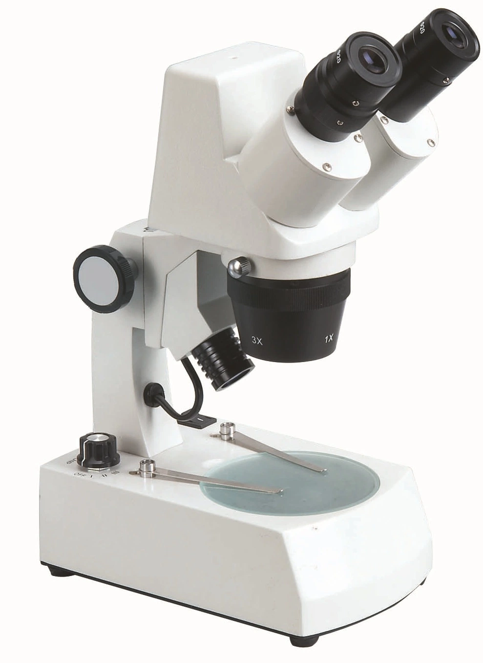 Laboratory Teaching Stereoscopic Low Thickness Working Plate Metal Support Maintenance Microscope