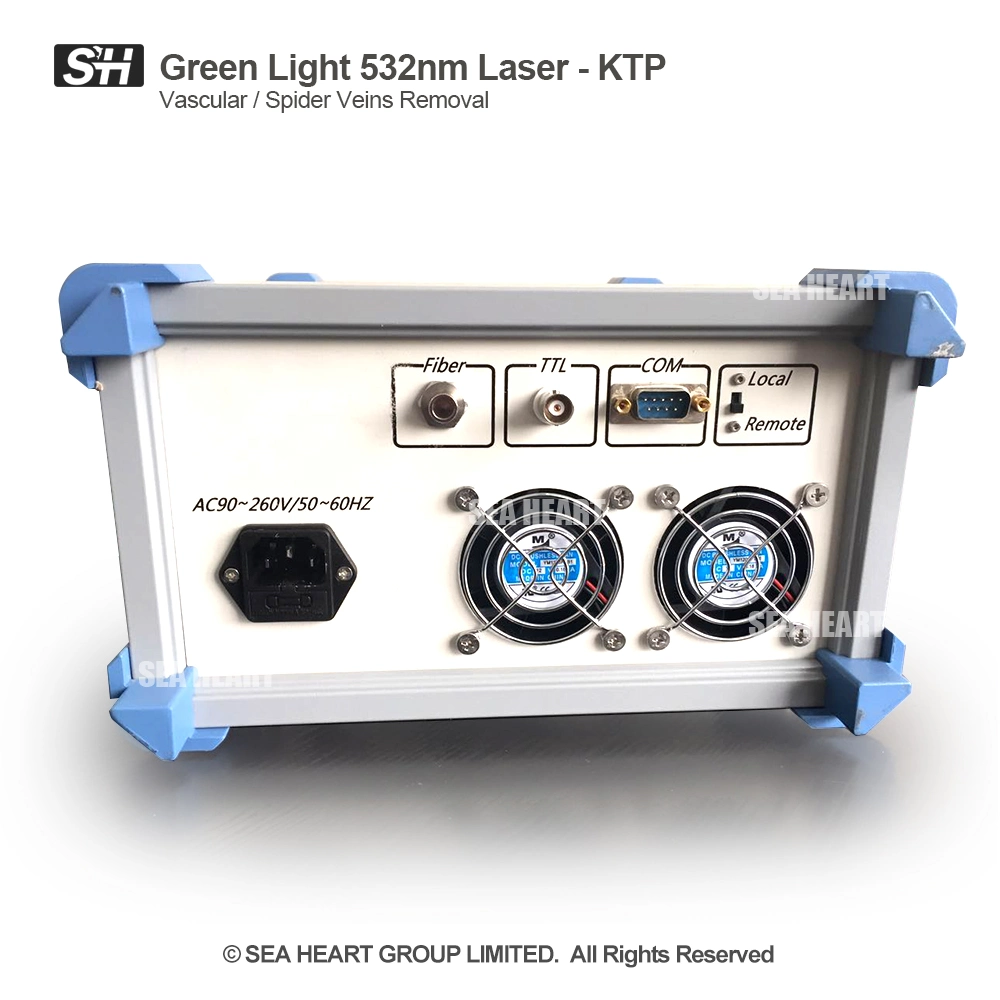 Green Light 532nm Laser for Vascular / Spider Veins Removal