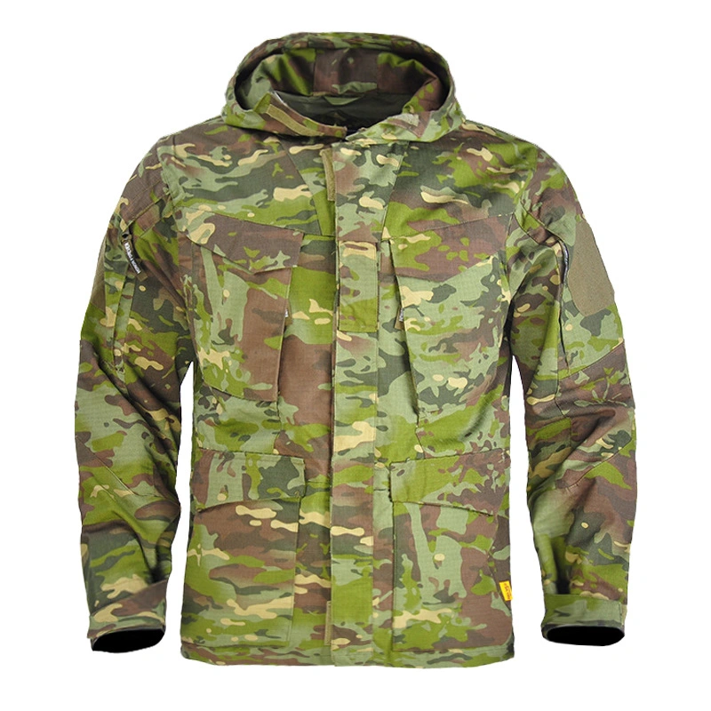 Vêtements thermiques de plein air pour hommes, veste de vol M65 avec capuche pour pilote de sport.