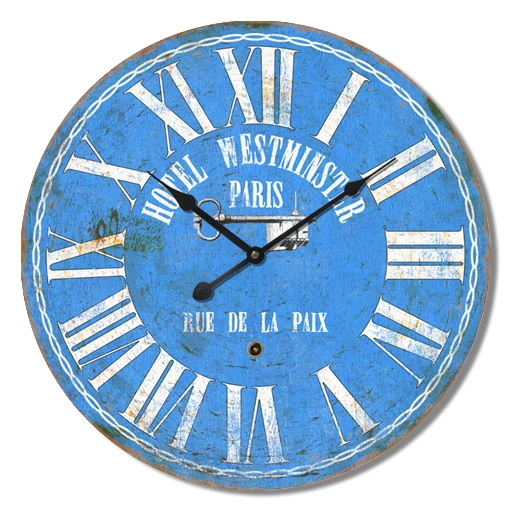 Wooden Clock for Home Decoration