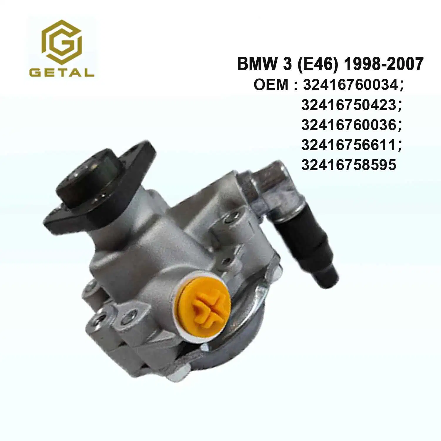 Auto Part Power Steering Pump for BMW E46 1998-2007 32416760034/32416750423/32416760036 /32416756611/32416758595