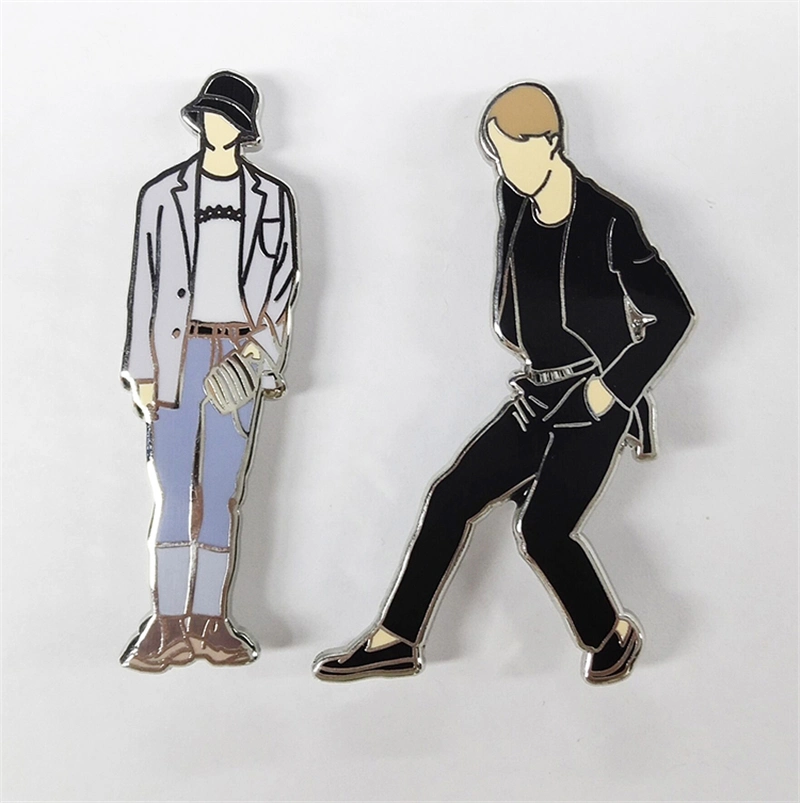 Souvenir Promotional Gifts Decoration Cute Kpop Custom Hard Enamel Lapel Pin Badge