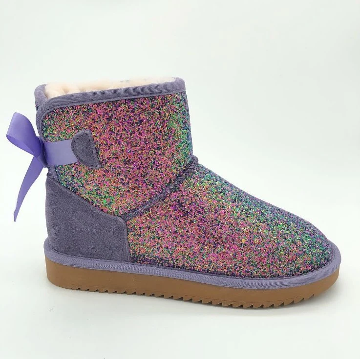 Snow Ankle Winter Fall Autumn Women&prime; S Kids Size Wool Sheep Warm Boots