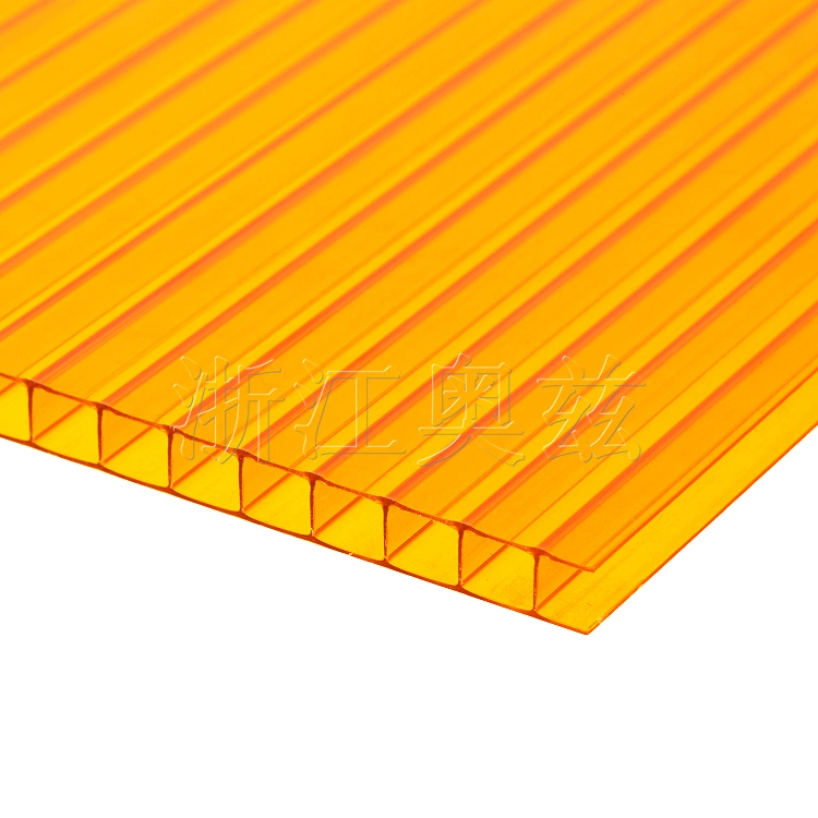 Standard Polycarbonate Roofing UV Coating 4, 6, 8, 10mmthickness