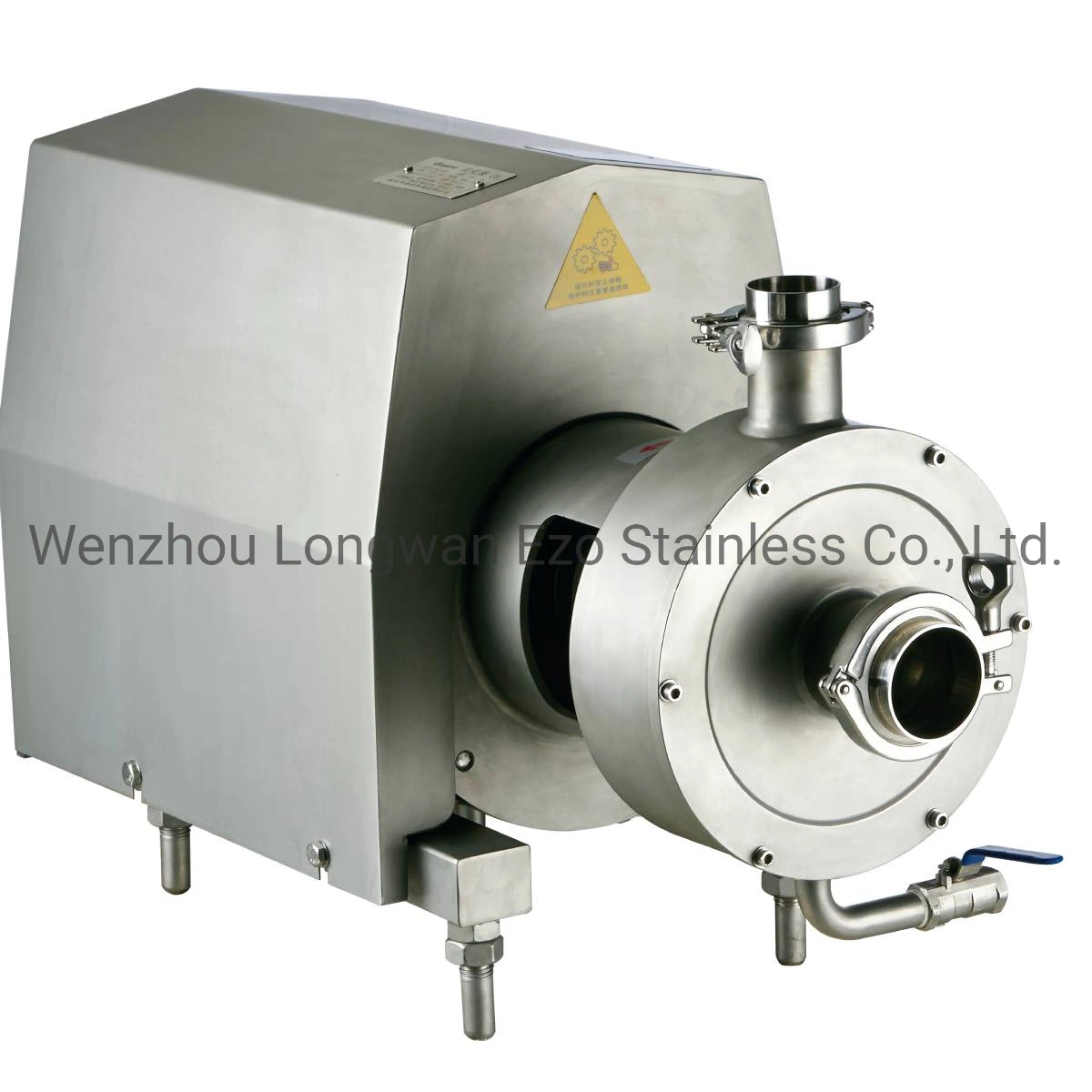 Stainless Steel Sanitary Grade Homogenizer for Bio-Pharmacy Chemical Milk