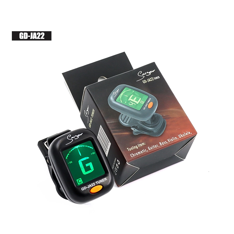 Chromatic Tuner with China Guitar Accessories Factory Digital Guitar Tuner