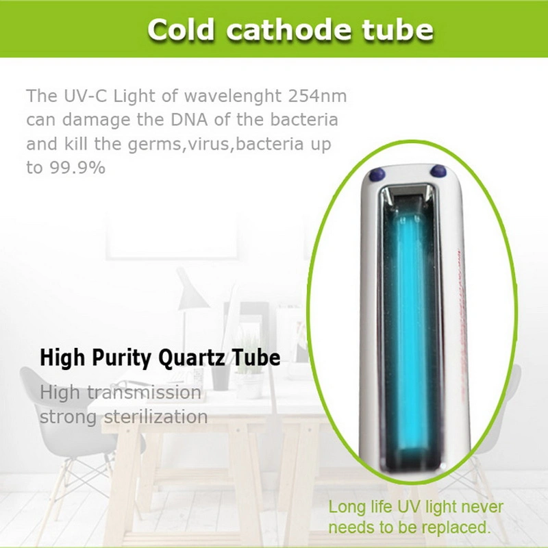 Portable Sanitizing Wand Ultraviolet Germicidal Light UVC Sterilizer Lamp