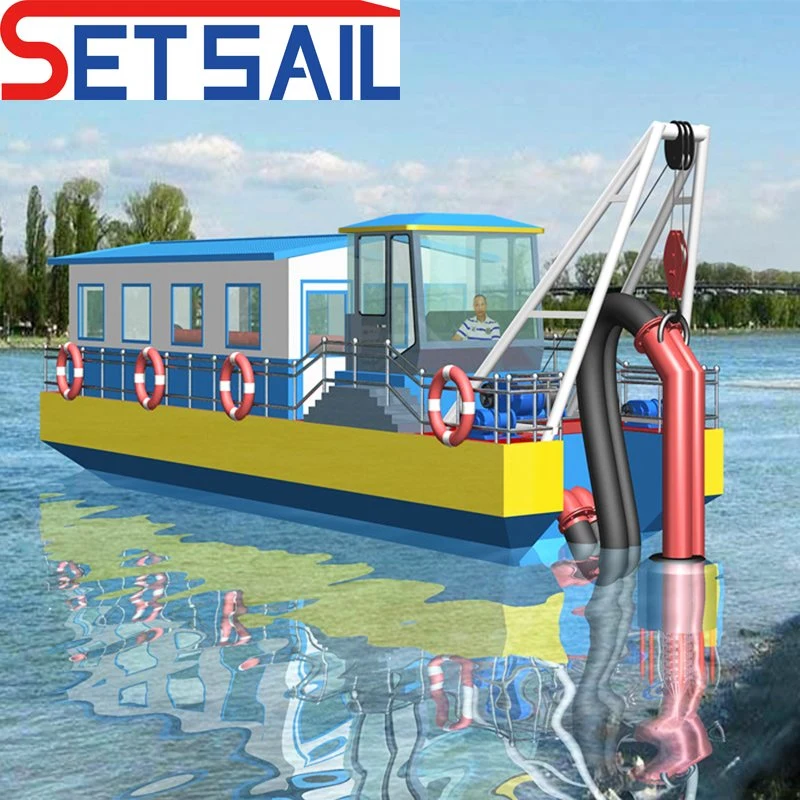 Jet Suction Sand Dredging Machinery Used in River and Port