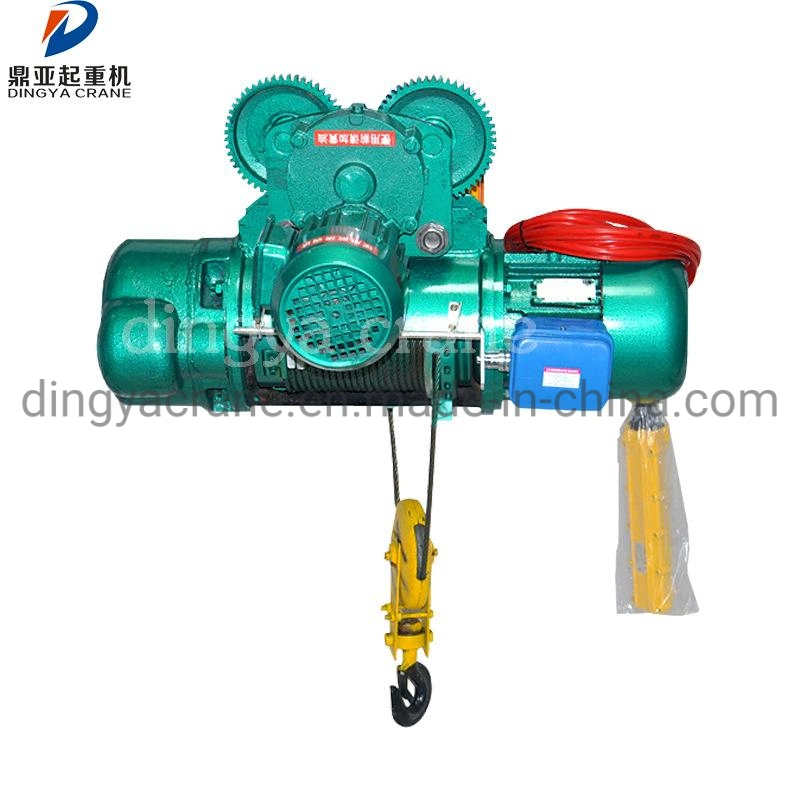 Dy High quality/High cost performance  3ton 4ton 5ton 6m 9m 10m Electric Wire Rope Hoist Price