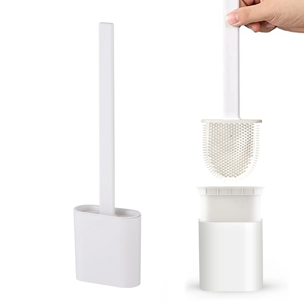 Bathroom Accessories Toilet Brush Holder Plastic Modern Set