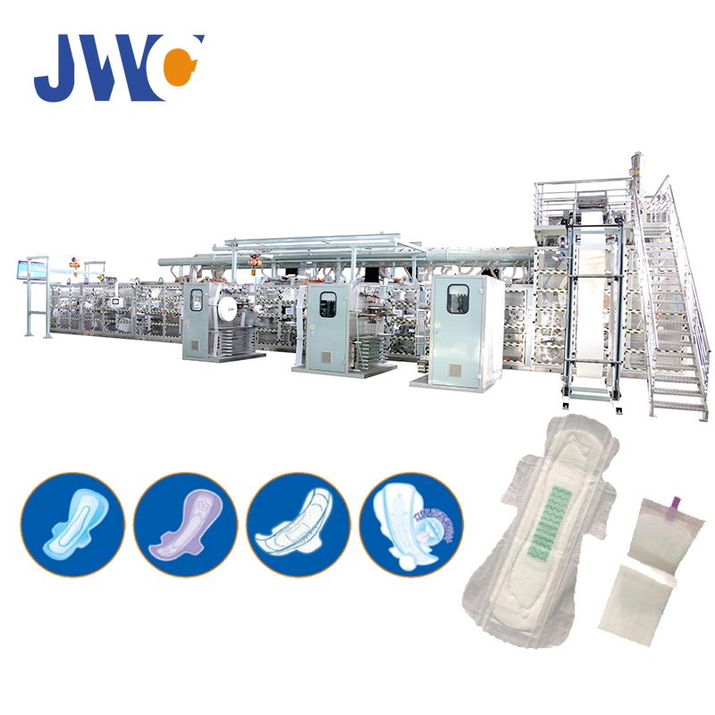 CE Approved 2022 Used Adult Diaper Machine Sanitary Napkin Production Line