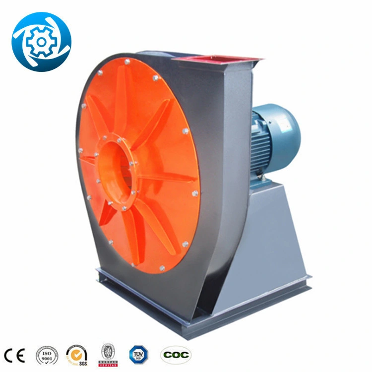 La Chine norme API 673 AC Ce dc la chaudière pour ventilateur centrifuge de collecteur de poussière vers l'arrière incurvé