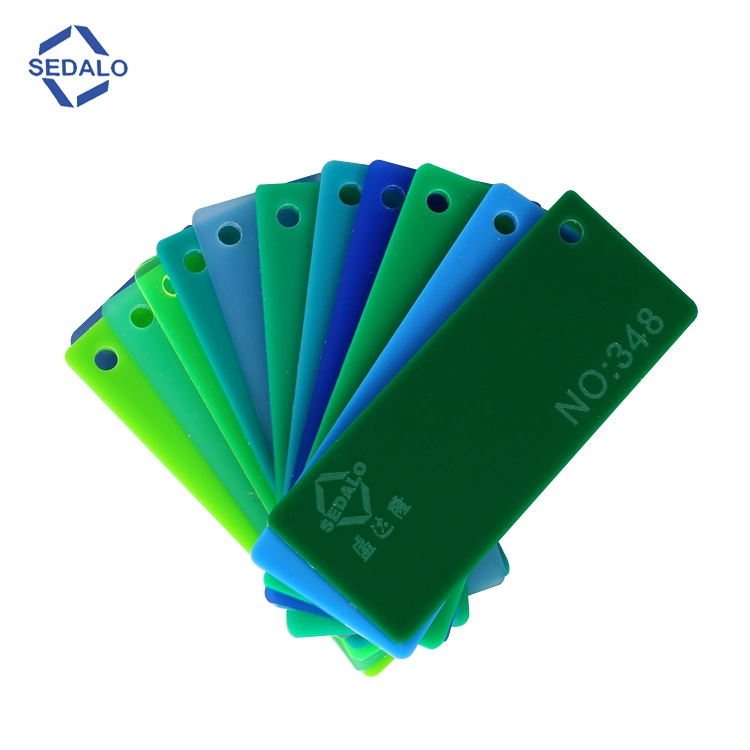 Translucent Green Color Cast Acrylic Board for Decoration