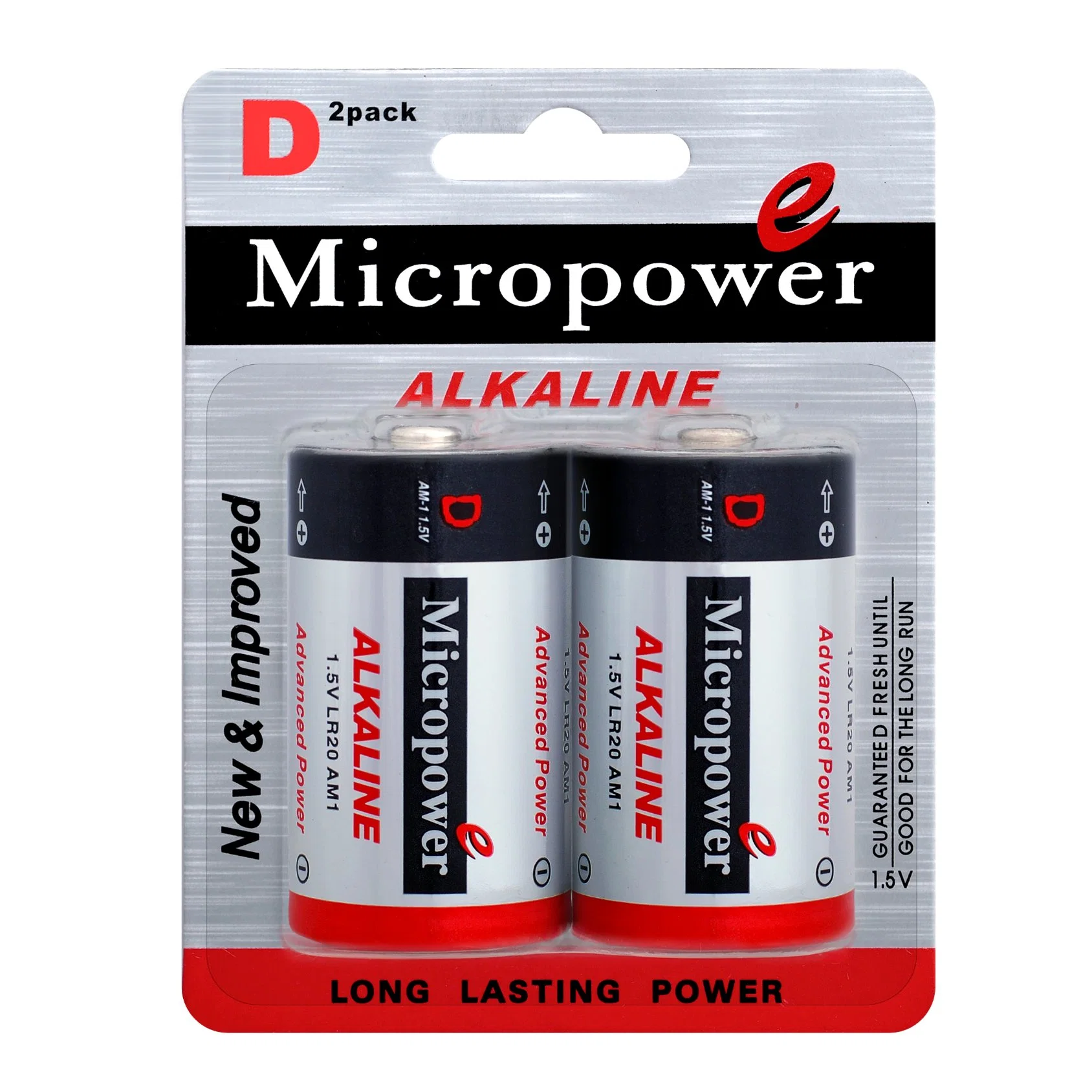 Alkaline Battery 1.5V D Type Lr20 Dry Cell Battery for Torch Light